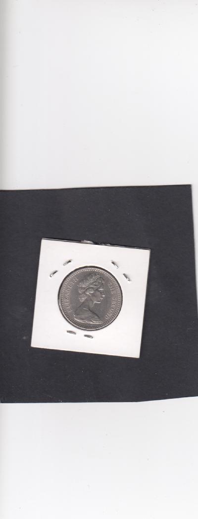 Beschrijving: 2 Shillings BIRD